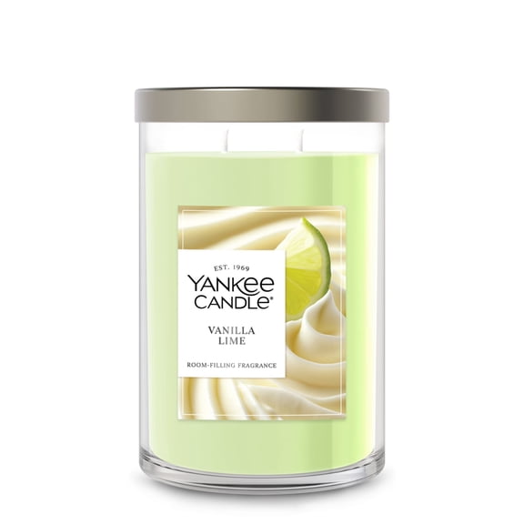 Yankee Candle Vanilla Lime Large Tumbler Scented Candles, 20 oz