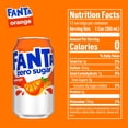 thumbnail image 6 of Fanta Zero Sugar Orange Soda Pop Fridge Pack Cans, 12 fl oz, 12 pack, 6 of 6