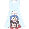 thumbnail image 1 of Vestido de verano para niñas de Minnie, vestido sin mangas con estampado de Minnie Mickey, nuevo vestido sin mangas de moda informal en verano, Super Cute120 Gao Jinjia LED, 1 of 2