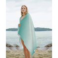 thumbnail image 2 of Turquoise Ombre Beach Towels Oversized Super Absorbent, Modern Gradient Abstract Art Lightweight Bath Towel Quick Dry Sets For Bathroom/Pool/Rv Camping/Beach Play/Gym Room/Picnic 30"x60", 2 of 8