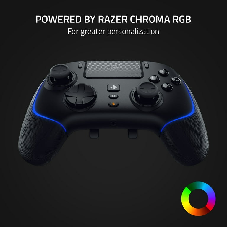 Razer Wolverine V2 Pro Wireless Gaming Controller for PlayStation 5 / PS5,  Mecha-Tactile Buttons, Chroma RGB, Black
