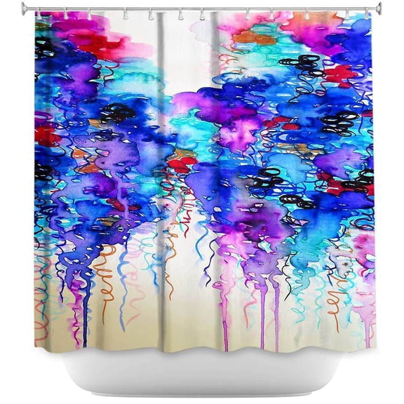 Shower Curtains - DiaNoche Designs - Cloudy Day I