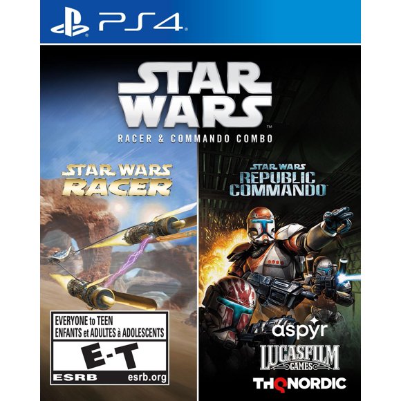 Star Wars Racer and Commando Combo (PS4)