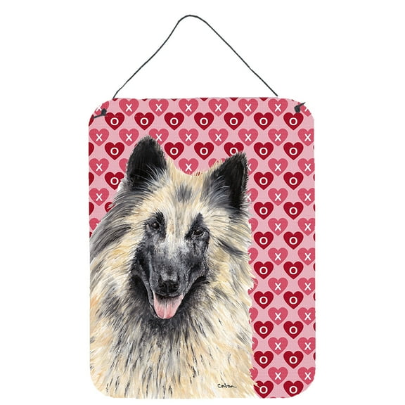Belgian Tervuren Hearts Love and Valentines Day Portrait Wall or Door Hanging Prints