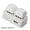 White, variant on Wireless Bluetooth Page Turner Remote with Mechanical Switches, Customizable Macro Keys for Phones Tablets E-Readers