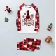 thumbnail image 3 of Conjunto de pijamas navideños familiares nuevos de 2024 con estampado de árbol de Papá Noel, para mamá, papá, niños y perros, conjuntos a juego, ropa de dormir suave y cálida de 2 piezas, 3 of 5