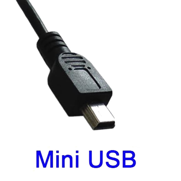 Chargeur de Voitures Double Usb Câble Micro Usb Allume-Cigare 11.5 Pieds Cordon d'Alimentation pour Appareils Photo Dvr Dash Enregistreur Gps Vidéo Droit Mini Usb Mingyiq
