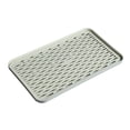 thumbnail image 2 of Ke1Clo Large Double Layer Drainage Tray, Food Grade Plastic Drying Mat, Multipurpose Kitchen Countertop Organizer, Cup Utensil Drying Rack, 2 of 6