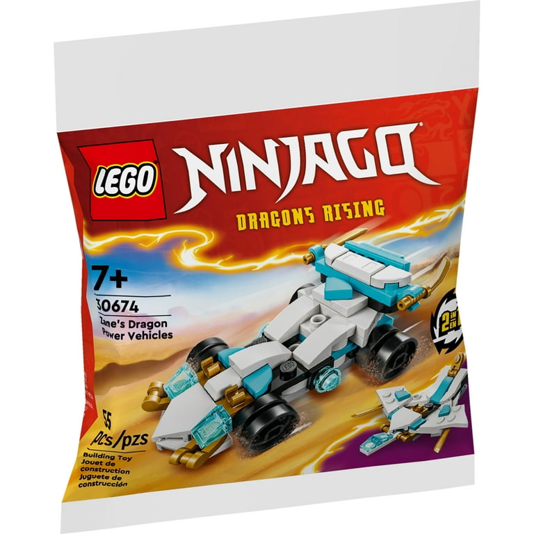 LEGO Ninjago Zane's Dragon Power Vehicles 30674 - Walmart.com