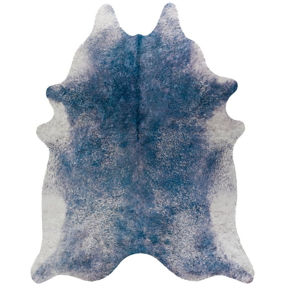 Dalyn Ranchero Area Rug RH1 Rh1 Denim Denim Nature Faded 3' 6" x 4' 4" Rectangle