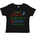 thumbnail image 3 of Inktastic Artist Like Mommy Boys or Girls Toddler T-Shirt, 3 of 5