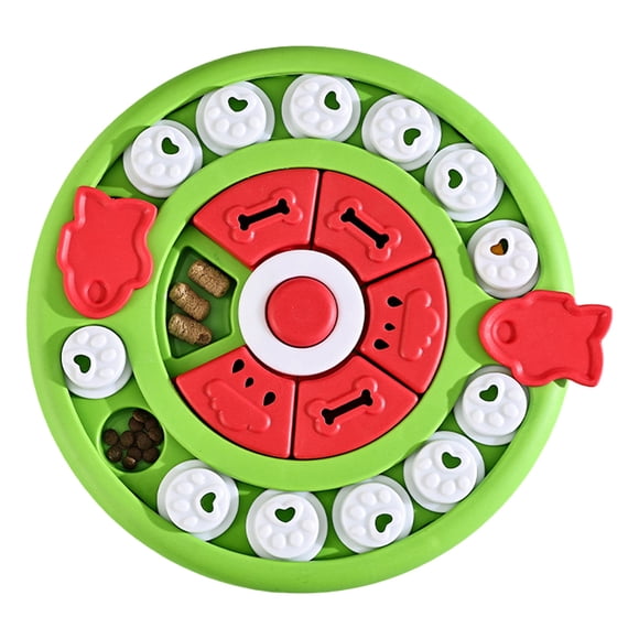 Interactive Dog Puzzle Toys, Dogs Puzzle Feeder Toys for IQ Training, Puppy Puzzle Toys, Mentally Stimulating Treat Dispenser for Training Small, Medium & Large Dogs