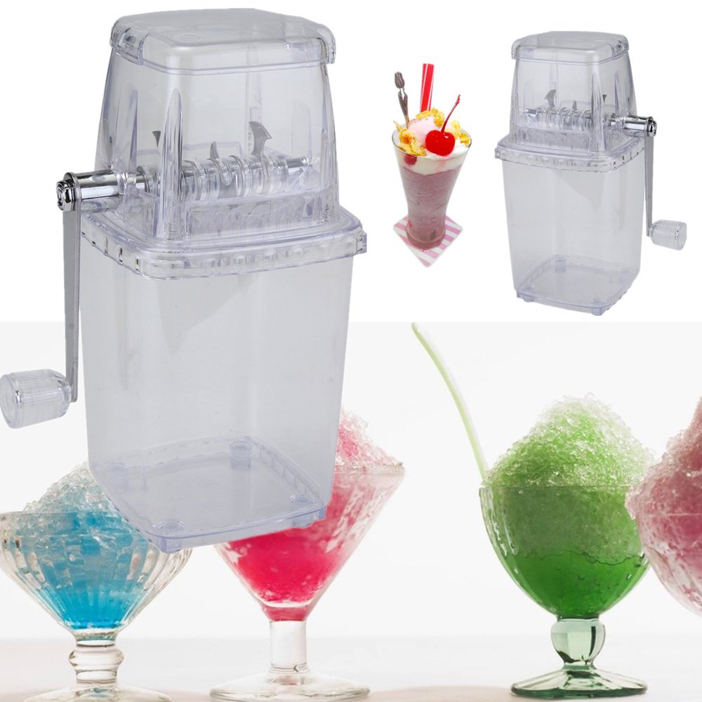 Generic Manual portable ice crusher shaver maker machine frozen drink