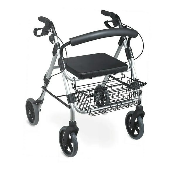 Andadera Rollator Ortopedica De Aluminio Adulto Plegable HILPHY MEDICAL ALUMINIO