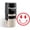 Red, variant on Promot Round Teacher Self-Inking Stamp for Grading & Feedback (Smiley Blue)