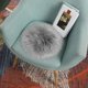 thumbnail image 2 of Alfombra de piel sintética esponjosa para silla, protectores de almohadillas para silla, funda redonda pequeña de 16 pulgadas, cojín para asiento, alfombra, asiento suave, sofá para fotograf, 2 of 5