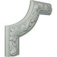 thumbnail image 2 of 8"W x 8"H x 1 7/8"P Sussex Floral Panel Moulding Corner (matches moulding PML02X00SU), 2 of 7