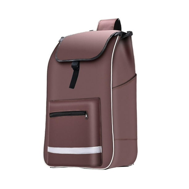 Bolsa de repuesto para carrito de compras Perfecl Portátil multifuncional con ruedas gran capacidad Marrón