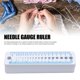 thumbnail image 5 of Regla De Calibre De Aguja De Tejer, Regla De Tamaño De Medida De Punto Suave 20 Piezas Semitransparente Para Tejer Bricolaje Para Manualidades DIY, 5 of 7