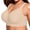 Beige, variant on Bras for Women Full Coverage Wireless Support Bra Womens Seamless Jelly Bras