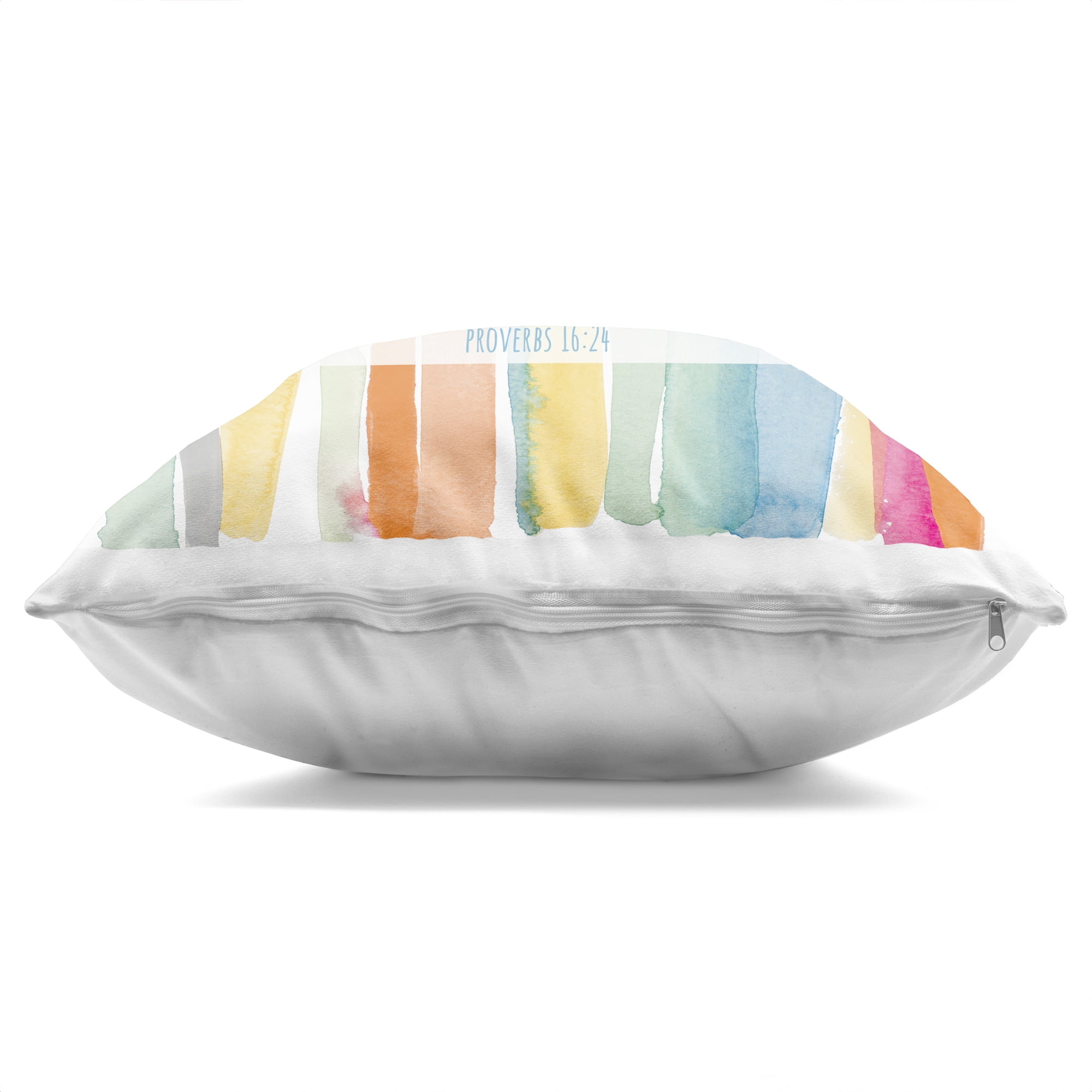 Stupell Industries Kind Words Like Honey Decorative Printed Throw Pillow, design by Lanie Loreth