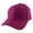 Hot Pink, variant on Blank Fitted Curved Cap Hat, Hot Pink 7 1/2