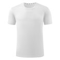 thumbnail image 4 of cllios Mens Workout Shirts Short Sleeve Athletic Slim Fit Tshirts Shirts Running Gym Crewneck T-Shirts Active Performance Sports Tops, 4 of 8