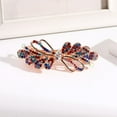 thumbnail image 4 of Elegant Vintage Rhinestone Hair Clip - Colorful Metal Barrette for Women's Hair Accessories, 4 of 12