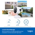 thumbnail image 5 of TP-Link Tapo TCW61 Indoor/Outdoor HD Security Camera with Color Night Vision, Free Smart AI Detection, No Subscription Needed, 2-Way Audio, Local Storage, Alexa & Google Home Compatible, 5 of 18