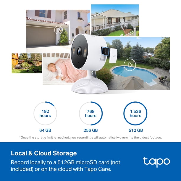 TP-Link Tapo TCW61 Indoor/Outdoor HD Security Camera with Color