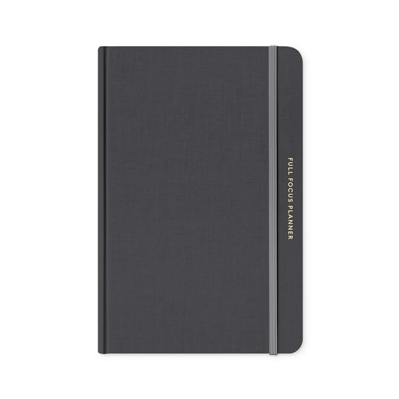 Full Focus Gray Linen Planner by Michael Hyatt - The #1 Daily Planner to Increase Focus, Eliminate Overwhelm, and Achieve Your Biggest Goals - Hardco