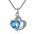 thumbnail image 1 of Fashion Heart Pendants Crystal Jewelry, 1 of 5