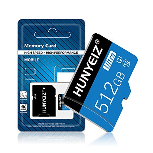 Electrify højde hvis du kan 512GB Micro SD Card Class10 MicroSD Card for Nintendo Switch High Speed  Memory Card for Android Smartphone Digital Camera Tablet and Drone -  Walmart.com