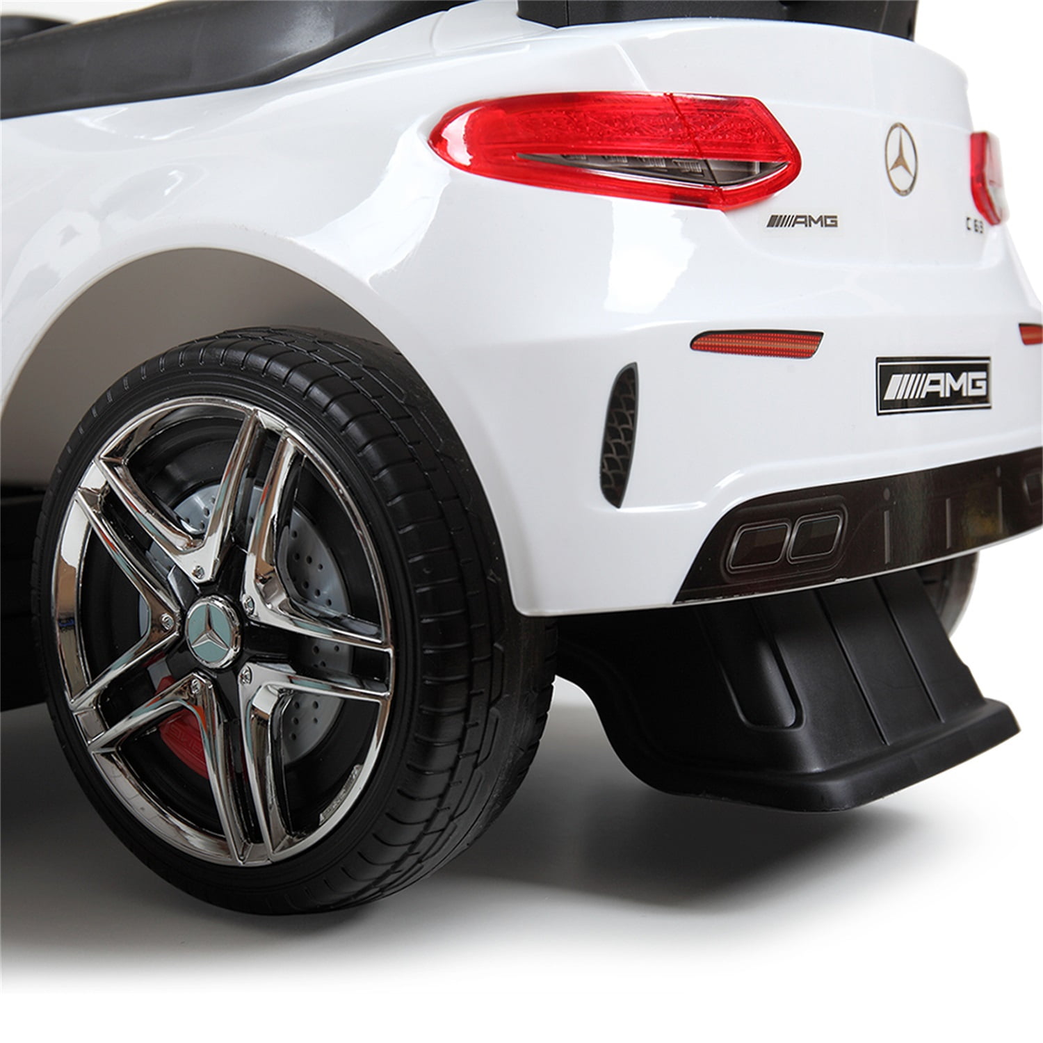 CIPACHO 3-in-1 Cars Toy for Kids to Ride, Multi Function Ride-On Stroller Push Car for Child with Horn, Music, Under Seat Storage, White CIPACHO 3-in-1 Cars Toy for Kids to Ride, Multi Function Ride-On Stroller Push Car for Child with Horn, Music, Under Seat Storage, White