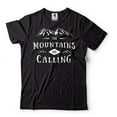 thumbnail image 2 of The Mountains Are Calling Shirt Hiking Shirt Adventure Shirts Wanderer Tshirt Nature Shirt Gift (4X-Large Navy Blue), 2 of 6