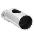 thumbnail image 5 of Silver Exhaust Tip Stainless Steel Tailpipe 57mm/2.24in Inlet 106mm/4.17in Outlet Universal for Car Truck, 5 of 8