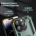 thumbnail image 5 of Case for iPhone 14 Pro,with Stand,Military Grade Drop Protection Case,iPhone 14Pro Case Green, 5 of 11