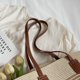 thumbnail image 5 of Bolso Hombro para Mujer Paja Tejido A Rayas Gran Capacidad Ir Compras Y Trabajar, 5 of 9