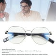 thumbnail image 4 of Lunettes de Traduction, Plus de 100 Langues Haute Précision Style Élégant Prise de Vue à Distance Lunettes de Traduction Intelligentes pour Voyage, 4 of 7