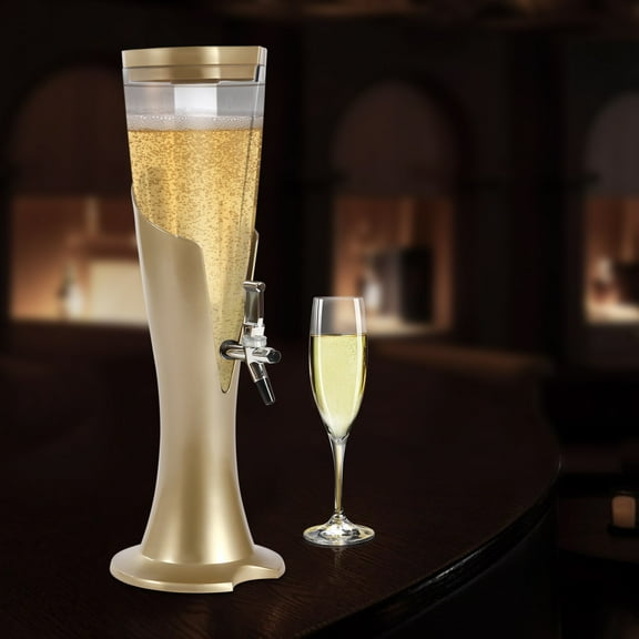 Drink Beverage Dispenser Beer Tower Drink Dispenser 3L Ice Cold Mimosa Tower