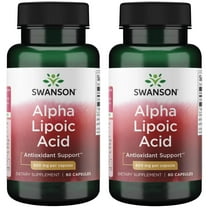 Swanson Alpha Lipoic Acid 600 mg 60 Caps 2 Pack