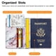 thumbnail image 3 of Cartera de viaje Fintie con bloqueo RFID con soporte para pasaporte, 3 of 7