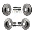 thumbnail image 1 of Transit Auto Front Rear Disc Brake Rotors and Semi-Metallic Pads Kit for Car Chevrolet Malibu Limited K8S-100840, 1 of 11