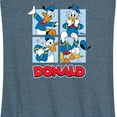 thumbnail image 3 of Mickey & Friends - Donald Duck Grid - Women's Racerback Tank Top, 3 of 5