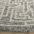 thumbnail image 3 of SAFAVIEH Abstract Femie Sunburst Area Rug, Charcoal/Ivory, 6' x 6' Round, 3 of 10