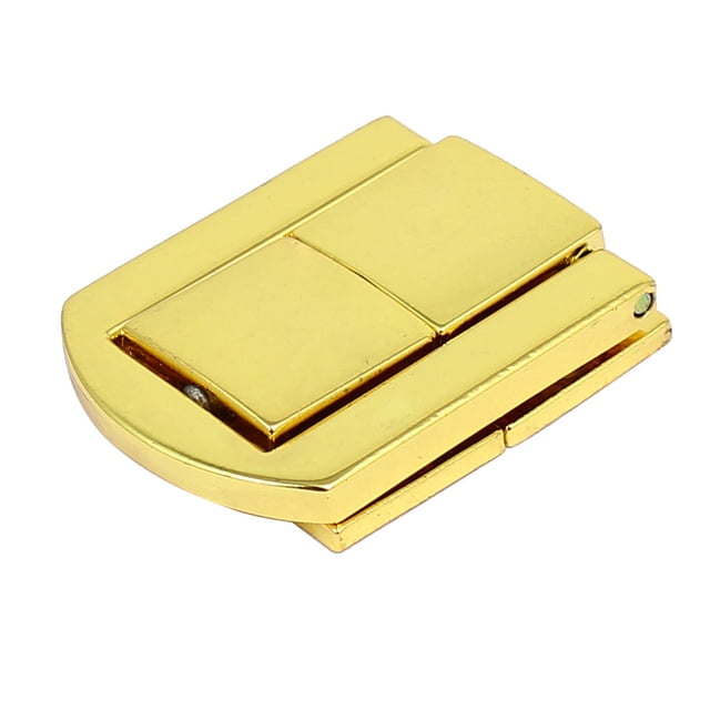 Maleta, maletín, caja de herramientas, pestillo de aleación de zinc, cierre de palanca, tono dorado, 31 mm de largo