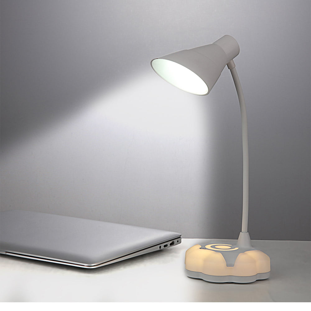 High Brightness Dimmable LED Reading Desk Lamp Flexible Table Study Night Light 