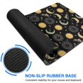 thumbnail image 6 of Long Mouse Pads for Desk,Black Sun Moon Star Pattern Desk Mats on Top Of Desks, Desk Mouse Pad Extra Large with 3mm Non-Slip Base and Stitched Edge for Gaming,Office,Work,Home 35.4"x15.7", 6 of 6