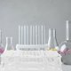 thumbnail image 1 of unbranded Plastic Test Tube Rack White Durable Holder Convenient Storage for Laboratory and Educational Use, 1 of 8