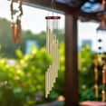 thumbnail image 5 of Wind Chimes for Outside with 12 Metal Tubes Wind Bells, 23 Inches Melody Windchimes Outdoors for Farmhouse Garden Patio Home Decor （Gold）, 5 of 6